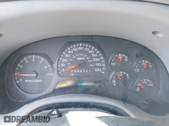 2007 Chevrolet TrailBlazer LS with VIN 1GNDT13S772165044, listed as a IAAI auction lot 42108434 with 93,391 mi miles and . Bid and sale history available at DreamBid. Image 7.