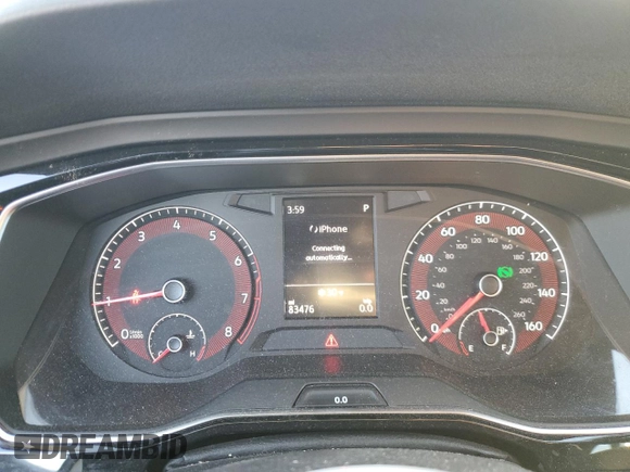 2019 Volkswagen Jetta GLI S z VIN 3VW6T7BU4KM184379, wystawiony jako Copart lot #43369475 z przebiegiem 83 476 mil mil oraz Szkoda całkowita • Salvage title. Historia ofert i sprzedaży dostępna na DreamBid. Obrazek 9.
