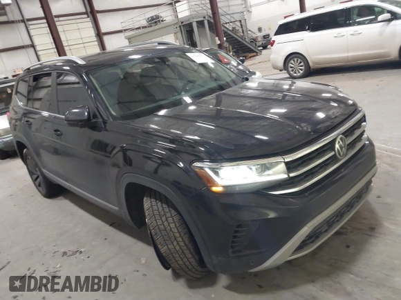 2021 Volkswagen Atlas SEL with VIN 1V2BR2CA7MC513764, listed as a IAAI auction lot 41166277 with 67,850 mi miles and . Bid and sale history available at DreamBid. Image 1.