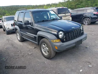 2005 Jeep Liberty Sport with VIN 1J4GK48K65W516500, listed as a IAAI auction lot 42137730 with 117,323 mi miles and . Bid and sale history available at DreamBid. Image 1.