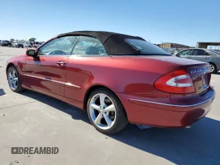 2005 Mercedes-Benz CLK 320 with VIN WDBTK65G45T043762, listed as a Copart auction lot 79904434 with 88,127 mi miles and Salvage Title. Bid and sale history available at DreamBid. Image 2.