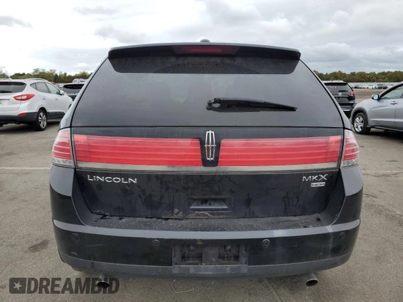 2009 Lincoln MKX with VIN 2LMDU88C19BJ11932, listed as a Copart auction lot 72809804 with 178,465 mi miles and Non Repairable. Bid and sale history available at carsss.com. Image 6.
