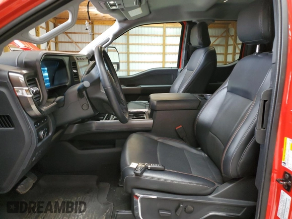 2024 Ford F-350 with VIN 1FT8X3BM1RED45148, listed as a Copart auction lot 50202555 with Not provided miles and Salvage title. Bid and sale history available at DreamBid. Image 7.