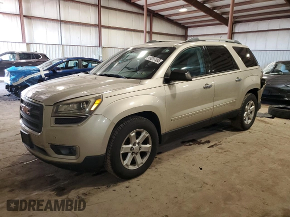 2013 GMC Acadia SLE z VIN 1GKKRNEDXDJ171754, wystawiony jako Copart lot #49297485 z przebiegiem 239 506 mil mil oraz Szkoda całkowita • Salvage title. Historia ofert i sprzedaży dostępna na DreamBid. Obrazek 1.
