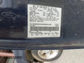 1995 Ford Explorer Eddie Bauer с VIN 1FMDU34X6SZB54169, выставлен на аукционе IAAI как лот 42428570 с пробегом 246 888 миль миль и . История ставок и продаж доступна на DreamBid. Изображение 9.