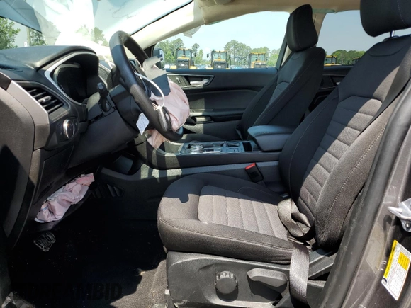 2021 Ford Edge SE with VIN 2FMPK4G99MBA58726, listed as a Copart auction lot 56795185 with 80,360 mi miles and Salvage title. Bid and sale history available at DreamBid. Image 7.
