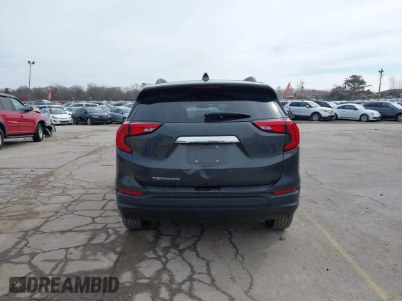 2019 GMC Terrain SLE with VIN 3GKALMEV9KL165031, listed as a IAAI auction lot 41857494 with 142,995 mi miles. Bid and sale history available at carsss.com. Image 16.