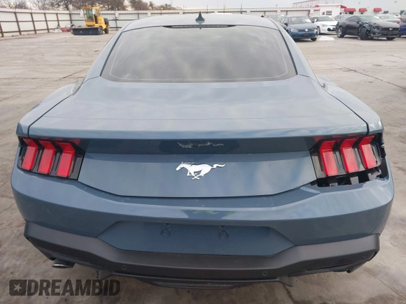 2024 Ford Mustang EcoBoost with VIN 1FA6P8TH2R5146587, listed as a IAAI auction lot 41370567 with 1,712 mi miles. Bid and sale history available at carsss.com. Image 16.