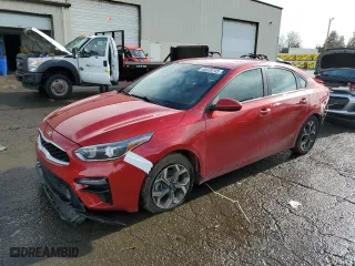 2021 Kia Forte LXS with VIN 3KPF24AD1ME383800, listed as a Copart auction lot 46525745 with 51,870 mi miles and Salvage Title. Bid and sale history available at carsss.com. Image 1.