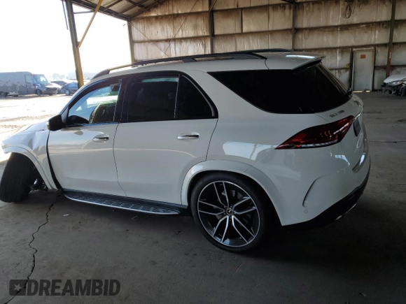 2021 Mercedes-Benz GLE 580 with VIN 4JGFB8GB3MA443409, listed as a Copart auction lot 40007224 with 26,726 mi miles and . Bid and sale history available at DreamBid. Image 2.