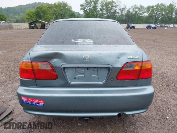 2000 Honda Civic VP z VIN 2HGEJ6612YH575604, wystawiony jako IAAI lot #42395535 z przebiegiem 164 185 mil mil oraz . Historia ofert i sprzedaży dostępna na DreamBid. Obrazek 16.