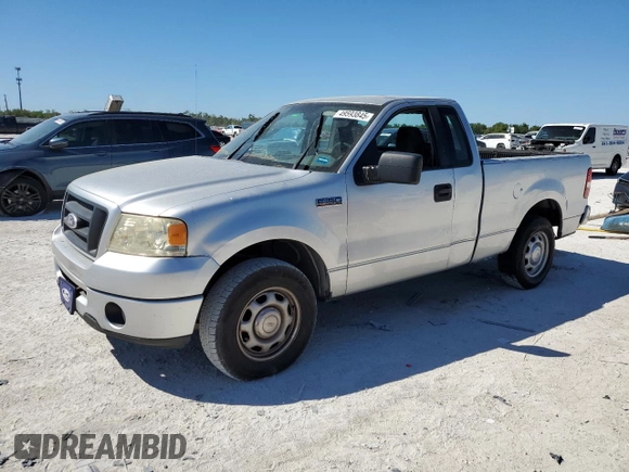 2007 Ford F-150 XL with VIN 1FTRF12237KD64678, listed as a Copart auction lot 49593845 with 194,748 mi miles and Non repairable. Bid and sale history available at DreamBid. Image 1.
