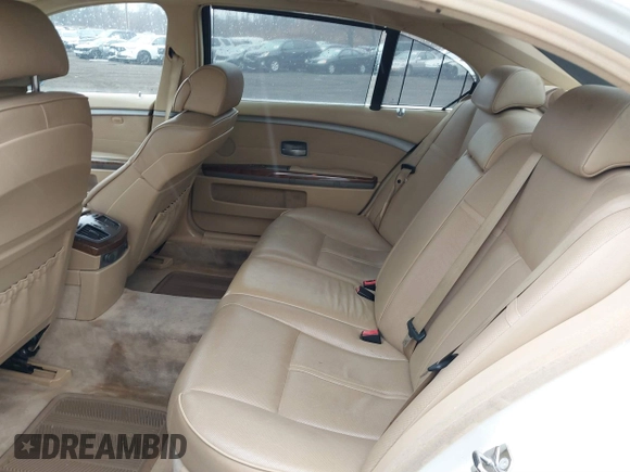 2002 BMW 7 Series 745Li with VIN WBAGN634X2DR04335, listed as a IAAI auction lot 41685692 with 144,239 mi miles and . Bid and sale history available at carsss.com. Image 8.