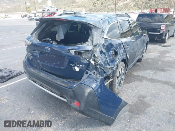 2023 Subaru Outback Touring with VIN 4S4BTAPC0P3103090, listed as a IAAI auction lot 42237021 with 34,629 mi miles and . Bid and sale history available at DreamBid. Image 4.