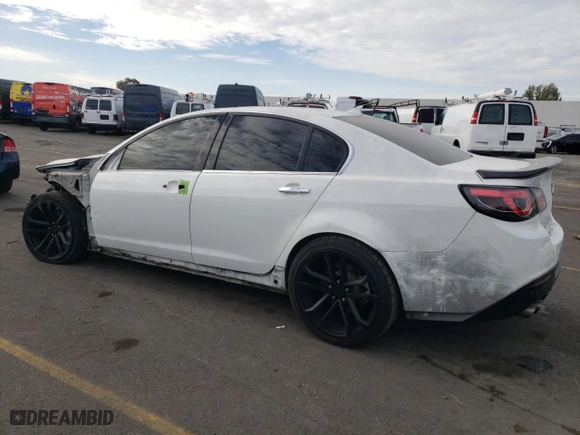 2014 Chevrolet SS with VIN 6G3F15RW7EL953910, listed as a Copart auction lot 81053614 with 64,442 mi miles and Salvage Title. Bid and sale history available at carsss.com. Image 2.