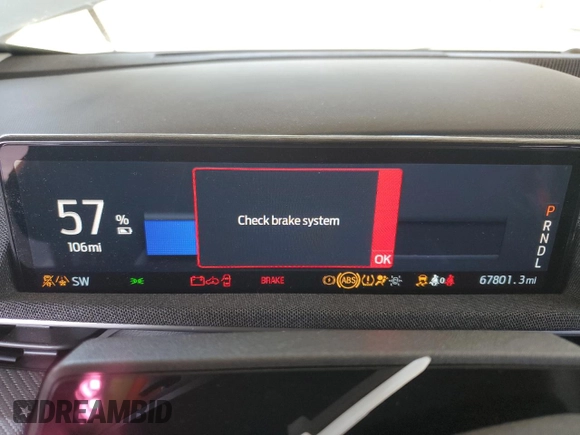2021 Ford Mustang Mach-E Premium with VIN 3FMTK3SS4MMA59963, listed as a Copart auction lot 62597045 with 67,801 mi miles and Salvage title. Bid and sale history available at DreamBid. Image 9.