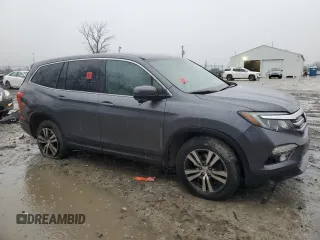 2016 Honda Pilot EX-L with VIN 5FNYF6H54GB084405, listed as a Copart auction lot 82630024 with 169,492 mi miles and Salvage Title. Bid and sale history available at carsss.com. Image 4.
