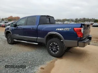 2017 Nissan Titan XD PRO-4X with VIN 1N6BA1F46HN519362, listed as a Copart auction lot 82225564 with 110,349 mi miles and Salvage Title. Bid and sale history available at carsss.com. Image 2.