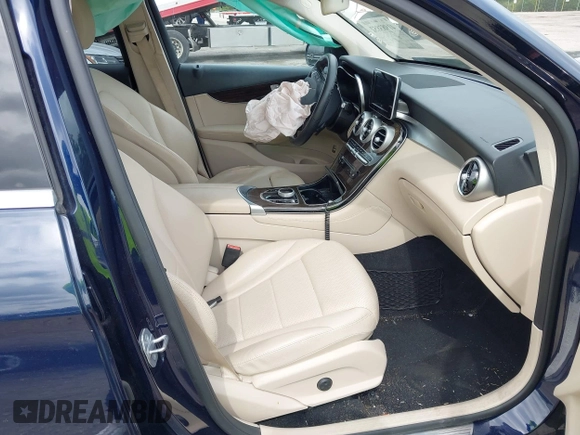 2017 Mercedes-Benz GLC with VIN WDC0G4KB9HF252544, listed as a IAAI auction lot 41983852 with 99,223 mi miles. Bid and sale history available at carsss.com. Image 5.