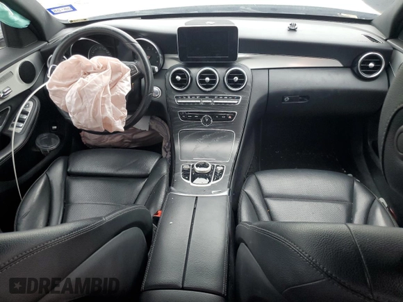 2018 Mercedes-Benz C 300 with VIN 55SWF4JB8JU278842, listed as a Copart auction lot 55453075 with 89,020 mi miles and Clean Title. Bid and sale history available at DreamBid. Image 8.
