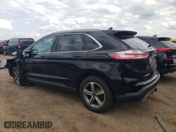 2020 Ford Edge SEL with VIN 2FMPK4J90LBA17571, listed as a Copart auction lot 60316135 with 92,546 mi miles and Salvage title. Bid and sale history available at DreamBid. Image 2.
