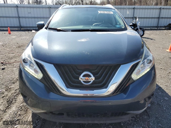 2018 Nissan Murano Platinum with VIN 5N1AZ2MH7JN164271, listed as a Copart auction lot 51427635 with 108,734 mi miles and Salvage Title. Bid and sale history available at carsss.com. Image 5.