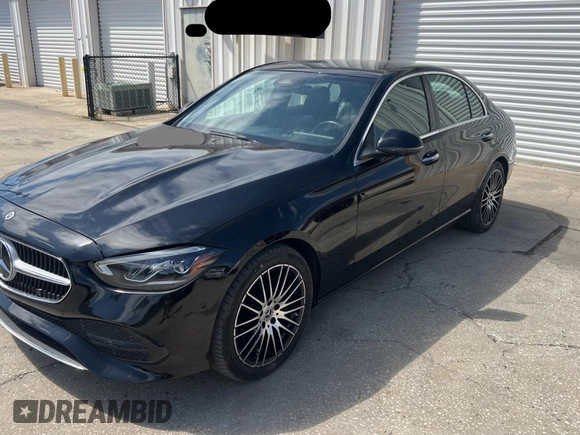 2024 Mercedes-Benz C 300 with VIN W1KAF4GB1RR177964, listed as a Copart auction lot 52606325 with 29,983 mi miles and Clean Title. Bid and sale history available at carsss.com. Image 2.