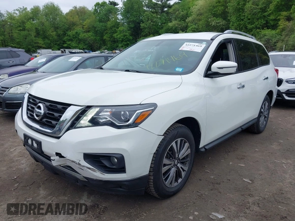 2019 Nissan Pathfinder SV with VIN 5N1DR2MM5KC577300, listed as a IAAI auction lot 42271469 with 110,849 mi miles and . Bid and sale history available at DreamBid. Image 17.