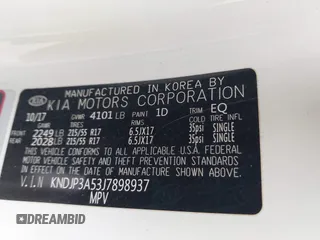 2018 Kia Soul + with VIN KNDJP3A53J7898937, listed as a IAAI auction lot 42032201 with 107,750 mi miles. Bid and sale history available at carsss.com. Image 9.