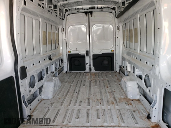 2022 Ford Transit Cargo with VIN 1FTBR3U88NKA64508, listed as a Copart auction lot 55091405 with 81,200 mi miles and Salvage Title. Bid and sale history available at DreamBid. Image 10.
