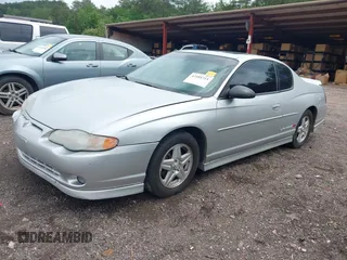 2001 Chevrolet Monte Carlo SS with VIN 2G1WX15K019161969, listed as a IAAI auction lot 42101311 with 185,888 mi miles. Bid and sale history available at carsss.com. Image 2.
