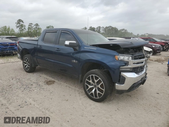 2021 Chevrolet Silverado 1500 LT with VIN 3GCUYDED6MG379844, listed as a Copart auction lot 49415765 with 86,118 mi miles and Salvage Title. Bid and sale history available at carsss.com. Image 4.