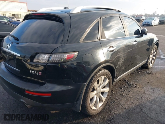 2007 Infiniti FX with VIN JNRAS08W97X208192, listed as a IAAI auction lot 41458052 with 169,577 mi miles and . Bid and sale history available at DreamBid. Image 4.