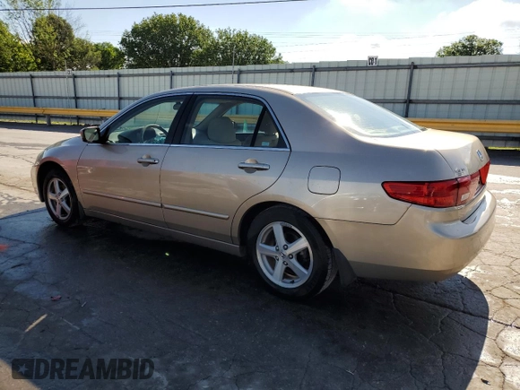 2005 Honda Accord EX with VIN 1HGCM56795A020222, listed as a Copart auction lot 55426085 with 167,997 mi miles and Salvage Title. Bid and sale history available at DreamBid. Image 2.
