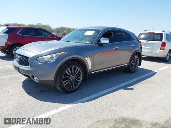 2015 Infiniti QX70 with VIN JN8CS1MW1FM481233, listed as a IAAI auction lot 41976458 with 134,875 mi miles and . Bid and sale history available at DreamBid. Image 17.