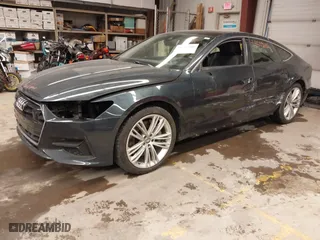 2020 Audi A7 Premium Plus with VIN WAUR2AF28LN043392, listed as a IAAI auction lot 41593680 with 85,548 mi miles. Bid and sale history available at carsss.com. Image 20.