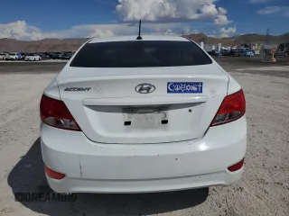 2015 Hyundai Accent GLS with VIN KMHCT4AE9FU847764, listed as a Copart auction lot 68059733 with 108,116 mi miles. Bid and sale history available at carsss.com. Image 6.