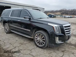 2015 Cadillac Escalade ESV Luxury z VIN 1GYS4SKJ2FR603383, wystawiony jako Copart lot #52463045 z przebiegiem 142 204 mil mil oraz Czysty tytuł • Clean title. Historia ofert i sprzedaży dostępna na DreamBid. Obrazek 4.