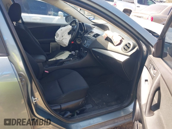 2012 Mazda Mazda3 i Touring with VIN JM1BL1V82C1606614, listed as a IAAI auction lot 41861558 with Not Provided miles. Bid and sale history available at carsss.com. Image 5.