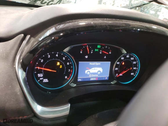 2023 Chevrolet Traverse RS with VIN 1GNEVJKW0PJ244581, listed as a Copart auction lot 43547155 with 28,592 mi miles and Salvage Title. Bid and sale history available at carsss.com. Image 9.