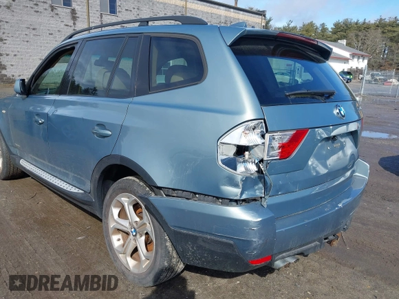 2009 BMW X3 xDrive30i with VIN WBXPC93449WJ25928, listed as a IAAI auction lot 41721787 with 102,570 mi miles. Bid and sale history available at carsss.com. Image 6.