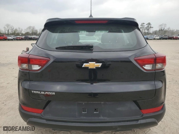 2023 Chevrolet TrailBlazer LS with VIN KL79MMS2XPB204933, listed as a Copart auction lot 49343275 with 16,259 mi miles and Salvage Title. Bid and sale history available at carsss.com. Image 6.
