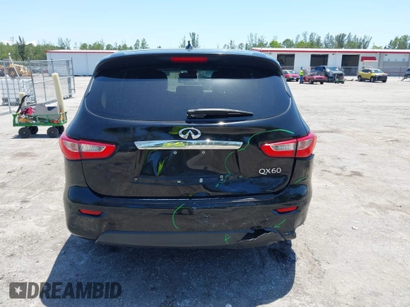 2014 Infiniti QX60 with VIN 5N1AL0MN3EC510068, listed as a IAAI auction lot 42278934 with 148,767 mi miles and . Bid and sale history available at DreamBid. Image 16.