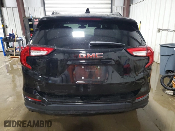 2024 GMC Terrain SLE with VIN 3GKALTEG3RL386064, listed as a Copart auction lot 48030825 with 7,144 mi miles and Salvage Title. Bid and sale history available at DreamBid. Image 6.