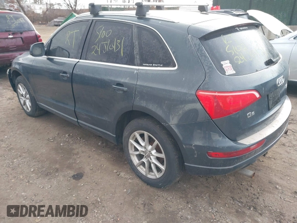 2010 Audi Q5 Premium Plus with VIN WA1LKAFP0AA089883, listed as a IAAI auction lot 41014444 with Not provided miles and . Bid and sale history available at DreamBid. Image 3.