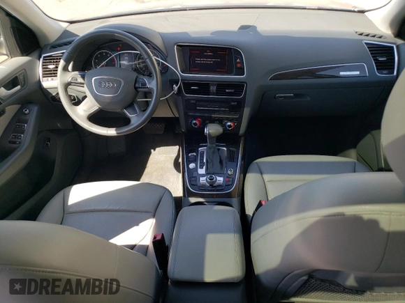 2014 Audi Q5 Premium Plus with VIN WA1LFAFP7EA050329, listed as a Copart auction lot 63111935 with 138,051 mi miles and Salvage title. Bid and sale history available at DreamBid. Image 8.