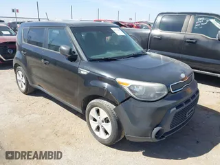 2014 Kia Soul with VIN KNDJN2A29E7073576, listed as a IAAI auction lot 41715382 with 99,156 mi miles. Bid and sale history available at carsss.com. Image 1.
