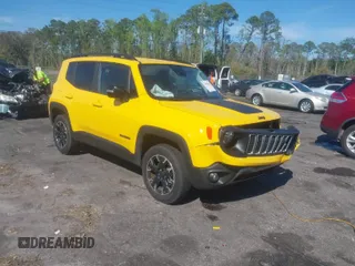 2023 Jeep Renegade Upland with VIN ZACNJDB11PPP58351, listed as a IAAI auction lot 41890948 with 34,453 mi miles and . Bid and sale history available at DreamBid. Image 1.