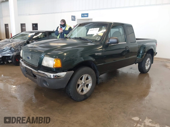 2002 Ford Ranger XL Fleet with VIN 1FTZR45E72PA18871, listed as a IAAI auction lot 41607733 with 185,858 mi miles. Bid and sale history available at carsss.com. Image 23.