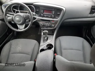 2015 Kia Optima LX z VIN 5XXGM4A72FG377717, wystawiony jako Copart lot #58707275 z przebiegiem 137 548 mil mil oraz Czysty tytuł • Clean title. Historia ofert i sprzedaży dostępna na DreamBid. Obrazek 8.